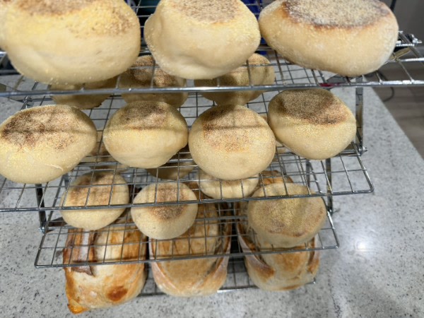 Sourdough English Muffins
